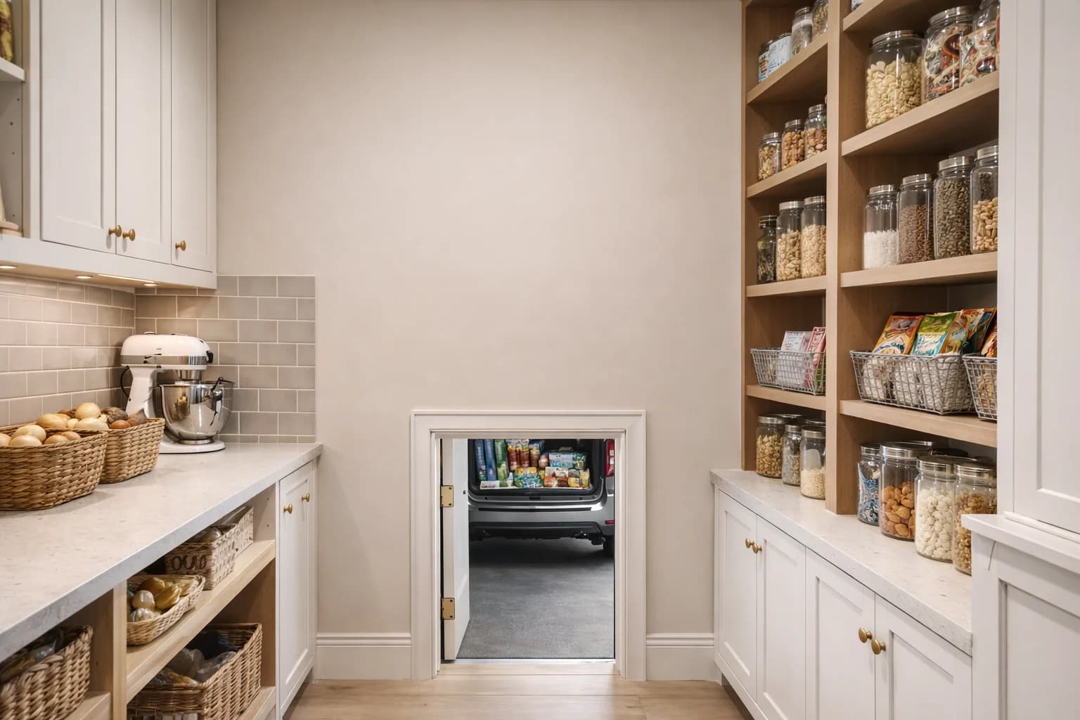 Streamline Grocery Unloading with a "Costco Door"